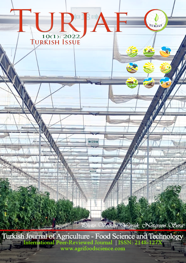Türk Tarım - Gıda Bilim ve Teknoloji Dergisi